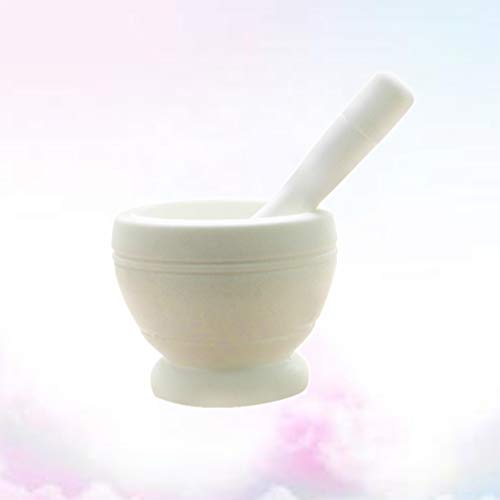 Hemoton Tigela de PilÃ£o E Almofariz Espremedor de MÃ£o Guacamole Almofariz para Especiarias Ervas T