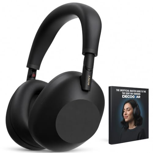 Image of Sony WH-1000XM6 The Best Noise Canceling Wireless Headphones, HD NC Processor QN3, 12 Microphones, Adaptive NC Optimizer, Mastered by Engineers, Studio-Quality, 30-Hour Battery with Deco Guide Bundle