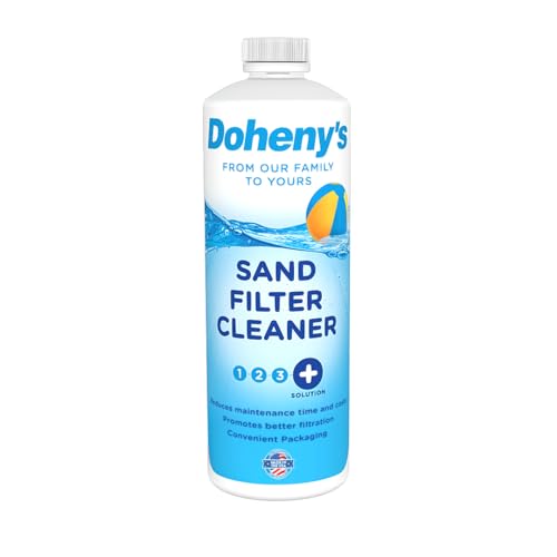 Dohenys Liquid Sand Filter Cleaner | Fast-Acting Concentrated Formula | Effectively Cleans Sand Filter Beds Keeping Your Filter Operating Efficiently