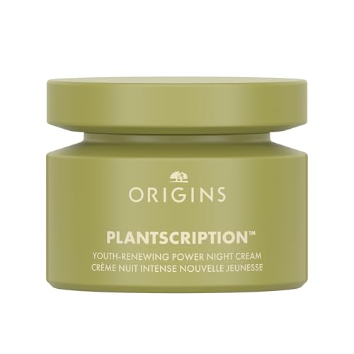 Origins Plantscription Retinol Night Moisturizer | Visibly Diminishes Lines, Pores & Uneven Skin Tone | With Peptide & Retinol, 1 Fl Oz