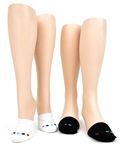 Foot Traffic Women's No-Show Multi-Pack Socks, Cute, Fun Socks, Sizes 4–102