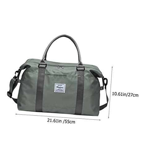 LIFKOME Large Capacity Women's Travel Bag Wet Dry Separation Portable Gym Duffel Bag for Business Trips Overnight Shoulder Tote Lightweight2