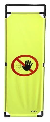 Extension barrière d'intervention PVC 1m80 signalisation interdiction de chantier