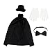VICASKY 5 Pz costume da mago vestito per bambini kit di...