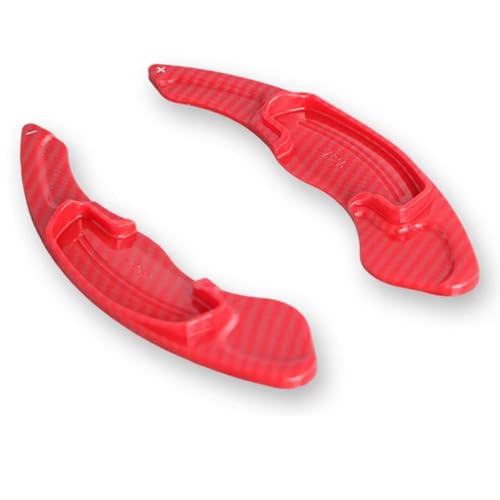 �Ԃ̃p�h���V�t�^�[ Compatible With Spirior For Odyssey 2015-2019 For Accord 2013-2019 �J�[�X�|�[�c�X�e�A�����O�z�C�[���V�t�g�p�h���V�t�^�[�A�N�Z�T���[�ɑΉ�(Carbon Red)