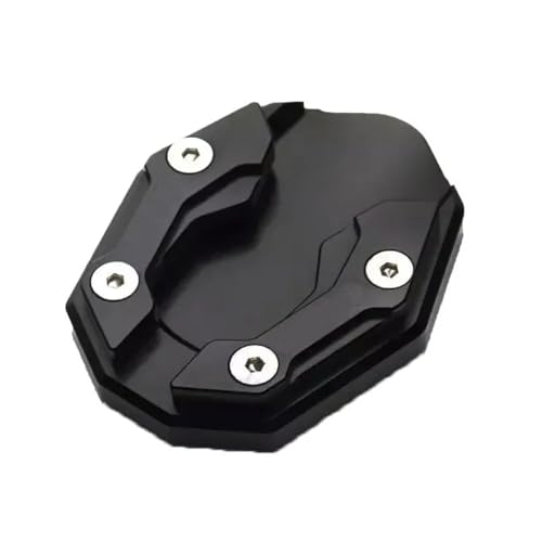 Image of Vagary CNC Kickstand Side Stand Extender for Yamaha Aerox 155 (Black)