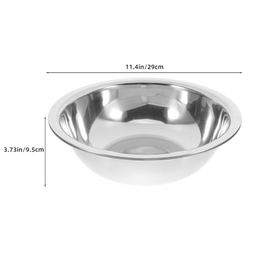 Bañera para pies de acero inoxidable 29 cm, 2 unidades miniatura 2