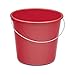 Produktbild Haushaltseimer 10 l rot Eimer Kunststoffeimer Plastikeimer Putzeimer Reinigungseimer