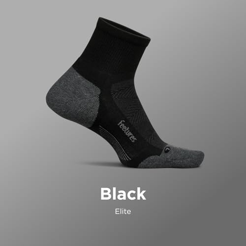 Feetures Elite Max Cushion Quarter Sock- Athletic Running Socks for Men & Women, Targeted Compression, Moisture Wicking2