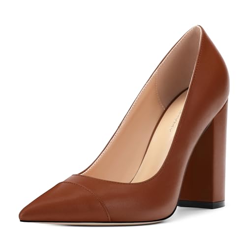 Women's Pumps, Pointed Toe High Heel Fashion Shoes for Women, Women Shoes for Workplace, Street and Banquet.3.9inches