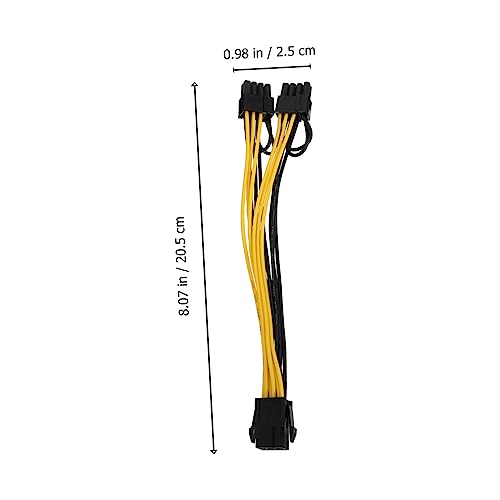 Cable de alimentacion divisor para GPU componentes de alta conductividad con conectores estables 3