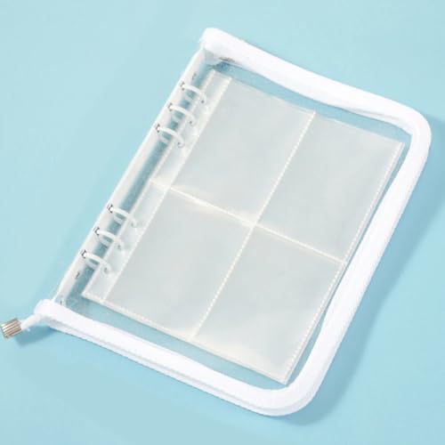 sandliuen �V�[���� �N���A �o�C���_�[ �䎆 A5�傫���T�C�Y 100���Ԓ����`�������W �����X���[�u25�� �V�[�� �J���[�t�@�C�� �v���N�� ���̎q�\���Ĕ�������(�z���C�g 4�R�}���蒆��25��)