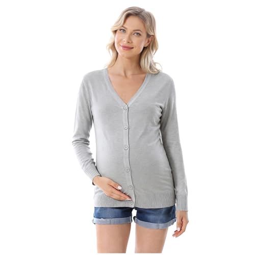 Cardigan de maternité respirant pour apaiser la peau sensible pendant la grossesse