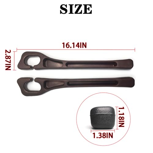 2PCS Universal Car Seat Gap Filler Organizer - No Drop Seat Guard with Side Pockets, Durable Non-Slip Material, Easy 10-Second Install for Cars, Trucks & SUV (Beige) - Image 7