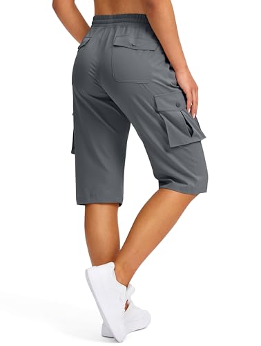 Viodia Women’s Hiking Cargo Bermuda Shorts