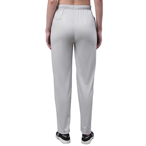 Image of Mack Jonney Regular fit Cotton Trackpant for Women (Pack of 3)-D10 YEL L.Gry BLU 003-P