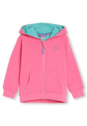 Kidio Organic Cotton Baby Infant Toddler Zip-Up Hoodie Applique - Boy Girl (0-4 Years) (3M (0-3 Months), Pink Zebra) #TOP1
