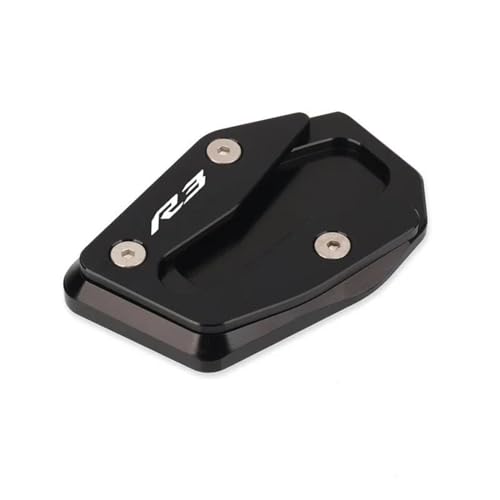 �o�C�N �X�^���h �v���[�g �p�b�h For YZF R3 R25 YZF-R3 YZF-R25 YZFR3 YZFR25 2019-2022 2021 �I�[�g�o�C CNC �u���P�b�g�T�C�h�u���P�b�g�g�������p�b�h(B,R3)