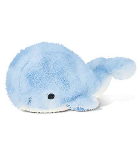DolliBu Blue Whale Super Soft Stuffed Animal, Cute Realistic Stuffed Animals for Girls. Boys and Adults Animal Gifts, Kids Ocean Life Nursery Décor for Newborn - 7 inches