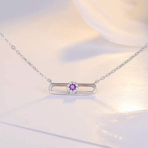 Collier en cristal de quartz et améthyste, le cadeau idéal en argent 925