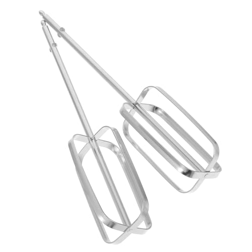 ELEOUTI 2 Piezas Accesorios Repuesto Batidora Mano Varillas Acero Inoxidable Multifunción para Batidor Eléctrico Amasado y Batido y Resistente Reutilizable