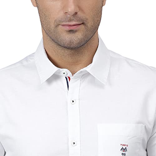 Image of Thomas Scott Men's Cotton Regular Fit Shirt