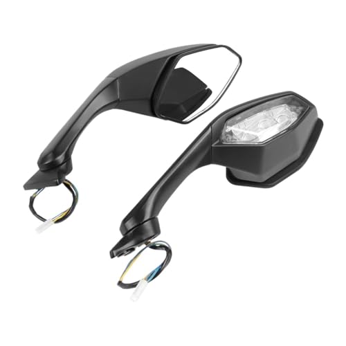 Espejos Retrovisores Plegables con Luz de Giro para Moto YZF R6 y R1 2015-2023