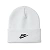 Nike Peak Futura Beanie, White/Black, 1SIZE