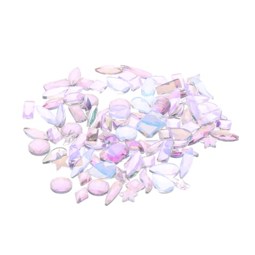 Ipetboom Elegant Nail Jewelry Set 100pcs Nail Art Studs DIY Manicure Decorations Birthday Idea