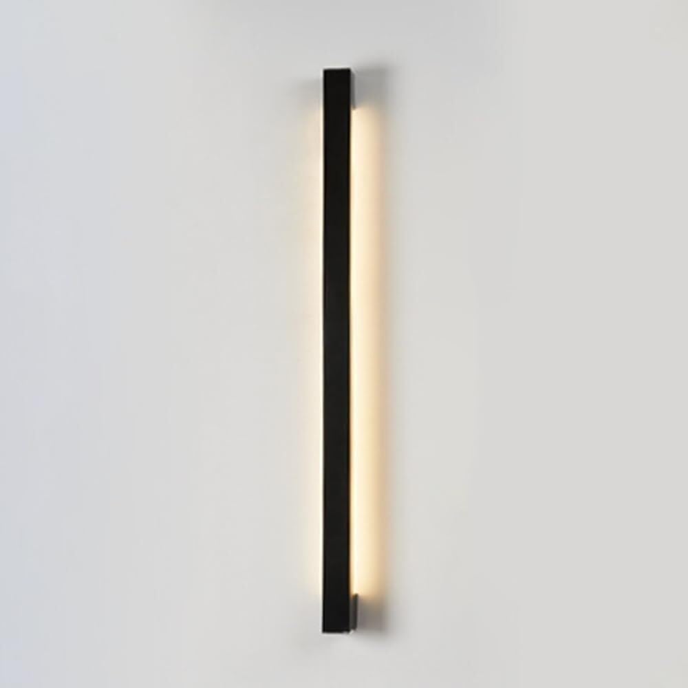 Lámpara de pared lineal de mármol con luz LED difusa antideslumbrante para espejo de baño