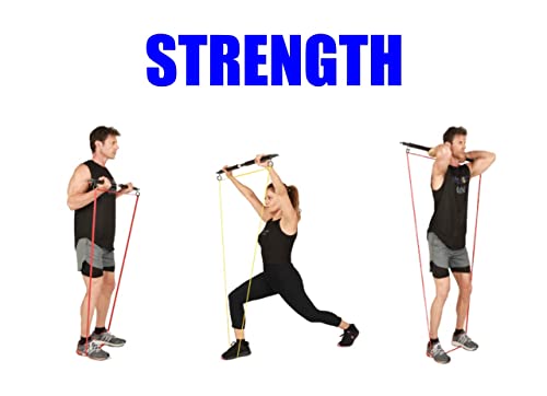 Anchor Gym Fitness Bar - Full Body Workout, Training Bar, Home Gym Equipment