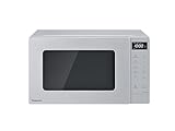 Panasonic 20L 800W Compact Microwave Oven with Auto Menus, Silver (NN-ST23QMQPQ)