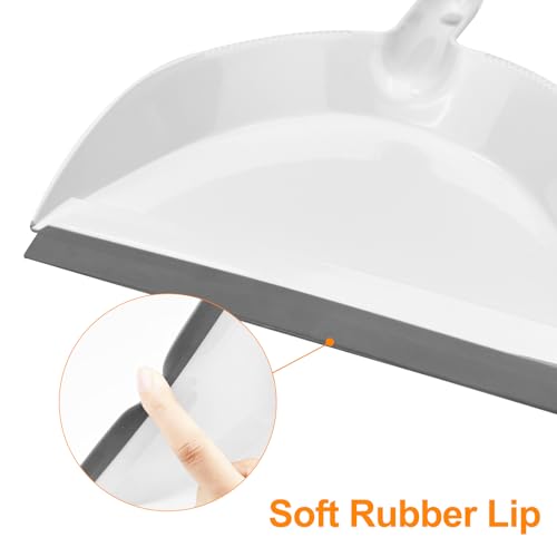 WinGluge Besen und Kehrschaufel Set PP-Material, Handfeger und Schaufel, Kehrblech und Handfeger, Kehrset Kleins, Kehrgarnitur, Tischbesen, Handbesen Schaufel, Handkehrset, Platzsparender Tischkehrset