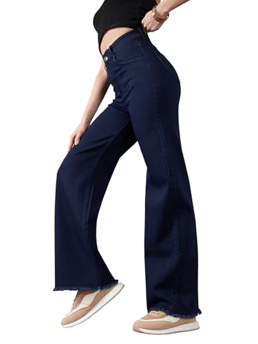 Image of Dolce Crudo Women's High Waist Straight Fit Jeans