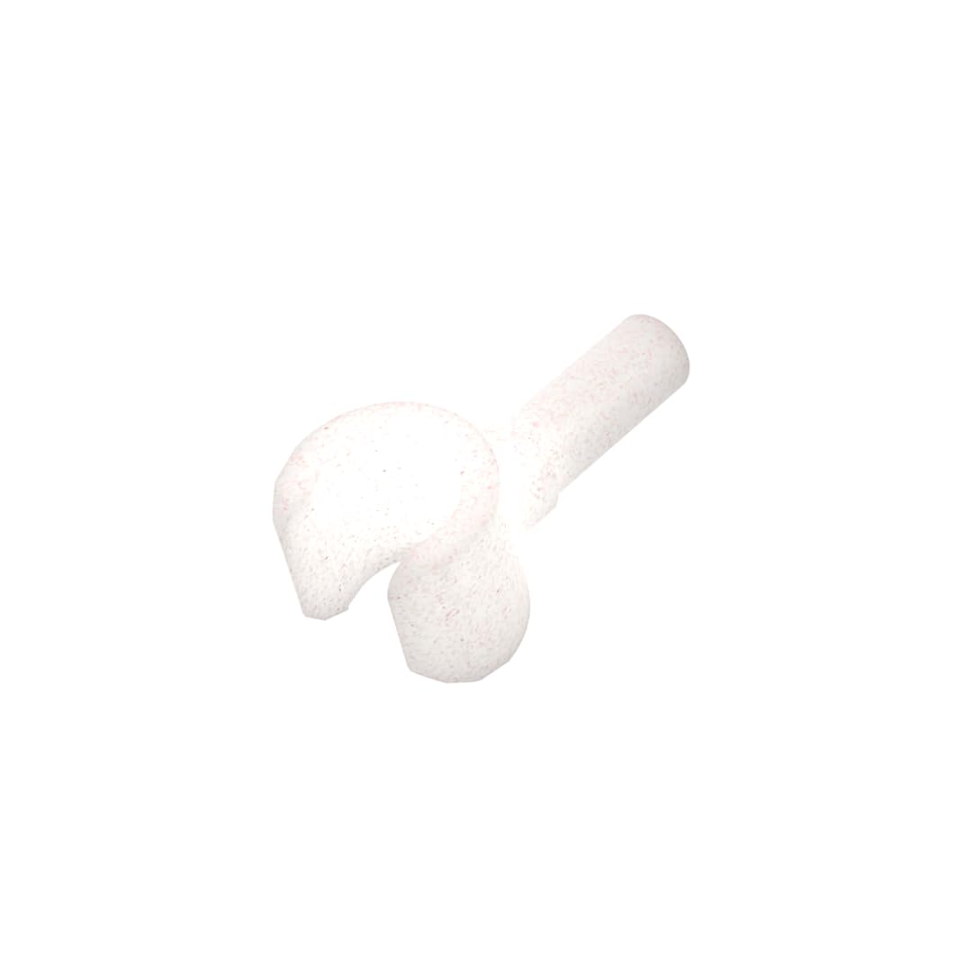 3820 ?? Minifig Hand 50 Pieces GDS-1425 Compatible with Lego Building Blocks Color:Milky White
