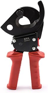 SWA RCC400HD Heavy Duty Ratchet Cable Cutter for Alum/CU, Wire Cutting Tool for Cables up to 400mm