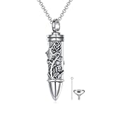 【Design Concept】This is an exquisitely designed urn necklace. We use a bold bullet shell design. The bullet is engraved with a detailed rose pattern, there is a wolf head in the middle of the rose. There is a touch of wildness in elegance and full of...