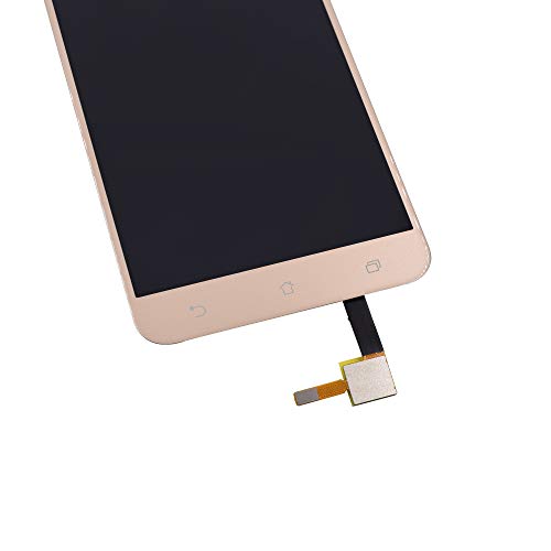 Image of LCD Screen Display with Digitizer Touch Panel Without Bezel Frame Compatible with Asus Zenfone Live ZB501KL Zenfone 3 Go(Golden)