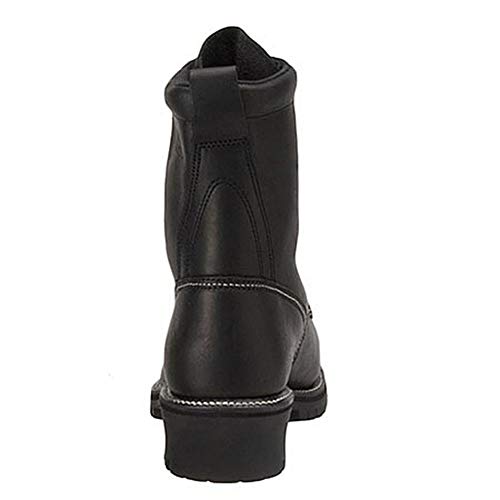 Men's 8" Regular Toe, 13 3E US, Black2