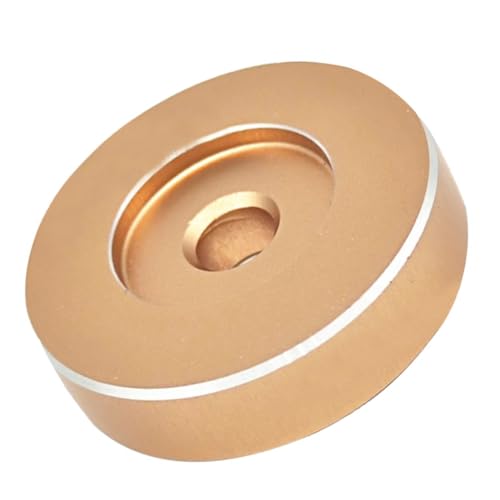 BESPORTBLE Adattatore Giri in Alluminio Leggero per Giradischi Vinile Compatto e Facile da Installare Accessorio per Dischi Singoli Vinile