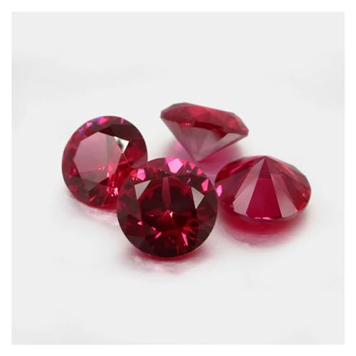 Rubis synthétique rond 1.5mm pour réparer et orner vos bijoux avec précision - 3