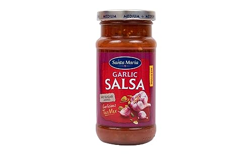 Santa Maria Tex Mex Garlic Salsa (Medium) Garlic 230 g