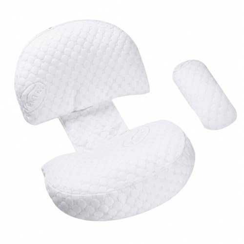 AAFGVC Babybub - Babybub Pregnancy Pillow Baby Bub Maternity Pillow Adjustable Side Sleeper Cushion for Bump Hip and Back Support at Home (Gold)