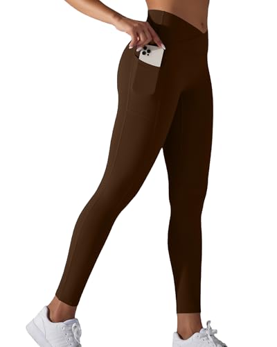 JTSONN Leggins Deportivos Mujer de Cintura Alta Termicas Deporte Push Up Pantalones de Yoga con Bolsillos Mallas de Gimnasio Leggings Deportivas de Correr Fitness