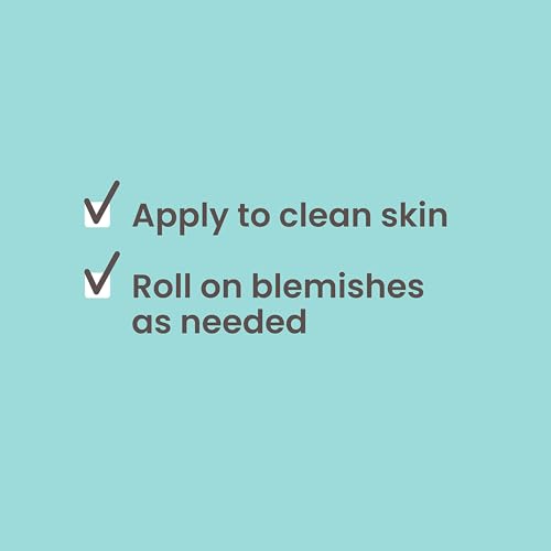 Burt’s Bees Clear and Balanced Herbal Blemish Stick, with Tea Tree Oil, On-the-Go Blemish Care, Unclogs Pores, Use with Skincare Products, 2-Pack, 0.26 fl. oz.
