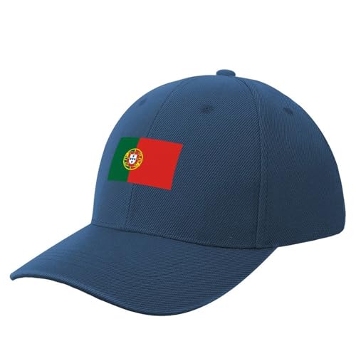 Boys Girls Portugal Flag Baseball Cap, Adjustable Snapback Sun Protection Trucker Hats Outdoor Travel