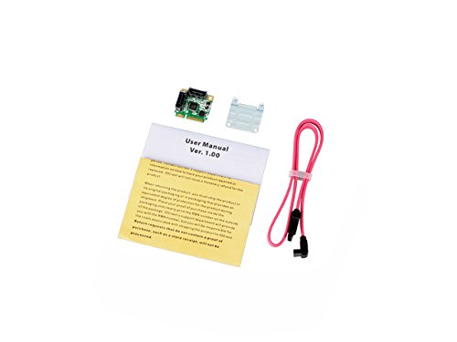RAID 2 porty SATA 3.0 Mini PCIe Controller Card Mini PCI-e do Dual SATA III 6 GB konwerter + RAID0 RAID1 JOBD Bracket