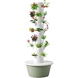1. Descubra la Torre de Cultivo Hidropónico, una solución revolucionaria para una jardinería eficiente. Este innovador sistema utiliza hasta un 90 % menos de agua que los métodos tradicionales y promueve el cultivo sin suelo. Simplemente añada agua y soluciones nutritivas para un enfoque sostenible y ecológico de cultivo de plantas sin contaminación. ¡Perfecto para los amantes de la jardinería urbana!