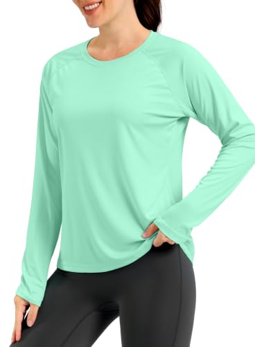 Image of UPF 50+ Sun Shirt for Women Long Sleeve Quick Dry UV Protection Hiking Top