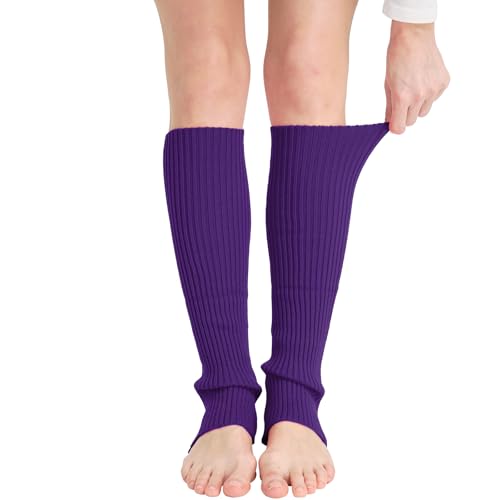 Image of Nanxson Knit Ribbed LegWarmer Women Knit Calf Accessories Leg Sleeves | Solid Neon Boot Socks,Y2K 80s Women's Lolita LegWarmer,Sports Party Yoga Dance Accessories,Winter Ankle Heap Kawaii Sock